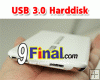 Ultra Slim 2.5" SATA Harddisk Enclosure Aluminium Case #CP286U3WH Super Speed USB 3.0 Hi speed 5 GB /sec (White Color)