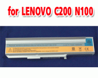 Notebook Battery For Lenovo C200(10.8 volts 5,200 mAH) Silver Color