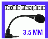 Mini microphone Flexible mic microphone for Notebook Laptop computer MSN Skype