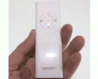 VSON V858 Wireless Presenter and laser Pointer, Fasion Design , Slim ( white color)