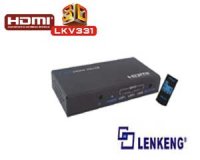 LENKENG LKV331 3D 3x1 HDMI Switch ( HDMI 3 Input & 1 out put ) with remote control