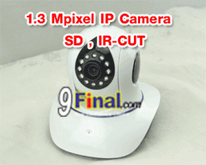 YYL IP Camera H.264 T9317MWP 1.3 Mpixel( Pan/ tilt )with Night Vision 10 M + IR CUT +SD Recorder - ꡷ٻ ͻԴ˹ҵҧ