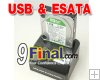 HDD Docking Station WL-867 USB 2.0 + ESATA Support 2.5", 3.5" ( 1 HDD)