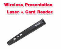 L891T Advance Wireless Presenter with Micro SD Slot (Black Color)