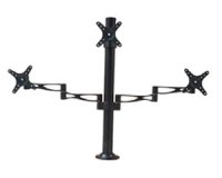 ҵ駨 Triple Monitor Aluminium Alloy Model 302 Support 10"-27" LCD LED arm , LCD DeskMount Triple Monitor Stand