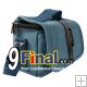 Soudelor Camera Bag ҡͧ DSLR /Mirror Less  Canvas  2001H (Horizontal) - Blue Color