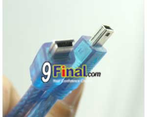 USB Cable - Mini USB to Mini USB (Lenght 12") for MP3, MP4, Tablet PC - คลิ๊กที่รูป เพื่อปิดหน้าต่าง