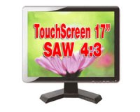 TouchScreen 17" SAW(surface acoustic wave) KJ-1701ST (VGA +TOUCH SCREEN + Serial port)
