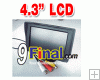 4.3" High Definition LCD Monitor / Industrial Monitor KJ-043 (2 Video Input)