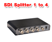 LKV614 1x4 SDI Amplifier Splitter 1 In to 4 Out SD-SDI HD-SDI 3G-SDI Repeater Extender